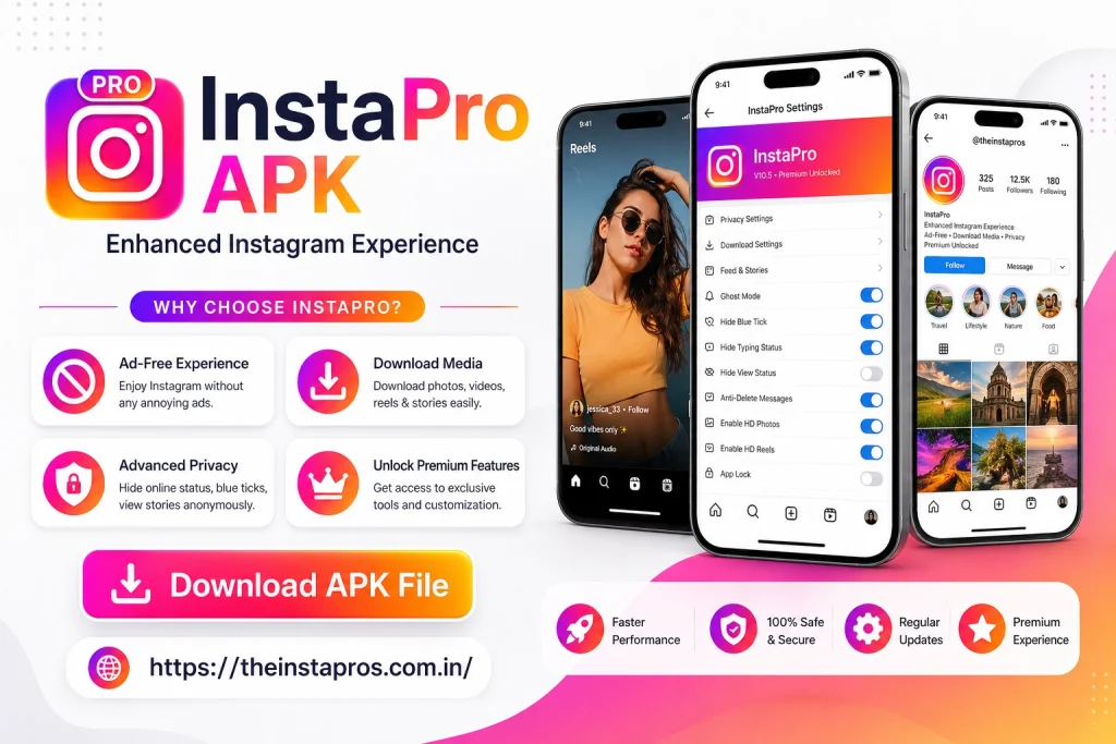 Insta Pro Mod version download.